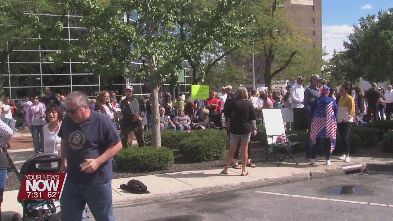 Rally for medical freedom held in downtown Lima Saturday